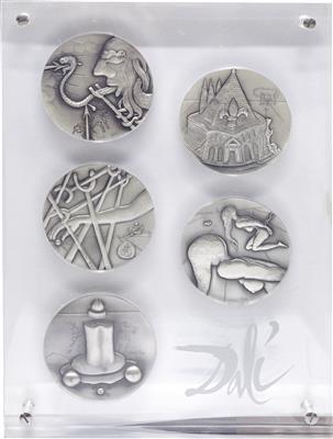 Salvador Dali, Die Zehn Gebote - Monete, medaglie e cartamoneta