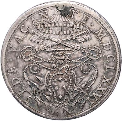 Sedisvakanz 1676 - Coins, medals and paper money