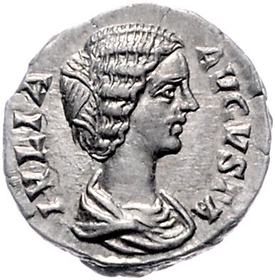Septimius Severus und Julia Domna 193-211 - Mince, medaile a papírové peníze