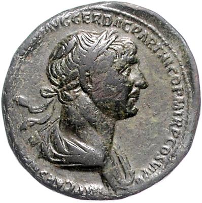 Traianus 98-117 - Münzen, Medaillen und Papiergeld