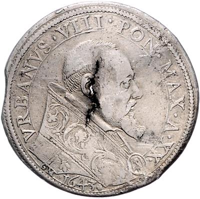 Urban VIII. 1623-1644 - Mince, medaile a papírové peníze