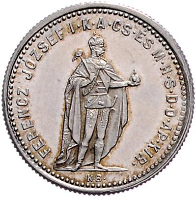 25jähriges ungarische Krönungsjubiläum 1892 - Coins, medals and paper money