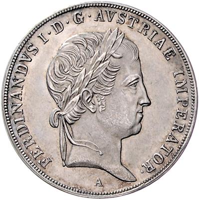 Ferdinand I. - Monete, medaglie e cartamoneta