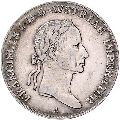 Franz I. - Mince, medaile a papírové peníze