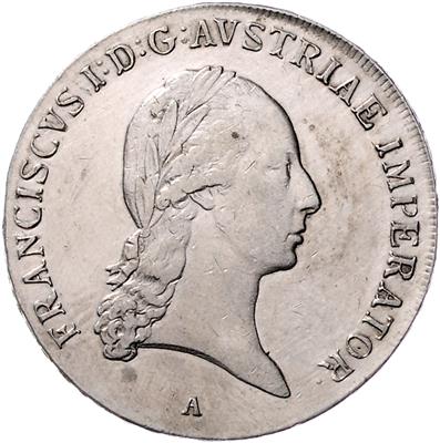 Franz I. - Coins, medals and paper money