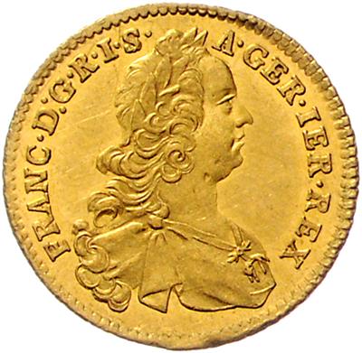 Franz I. Stefan, GOLD - Münzen, Medaillen und Papiergeld
