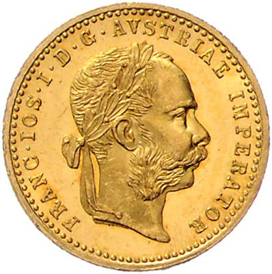 Franz Josef I. GOLD - Münzen, Medaillen und Papiergeld