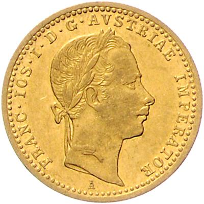 Franz Josef I. GOLD - Mince, medaile a papírové peníze