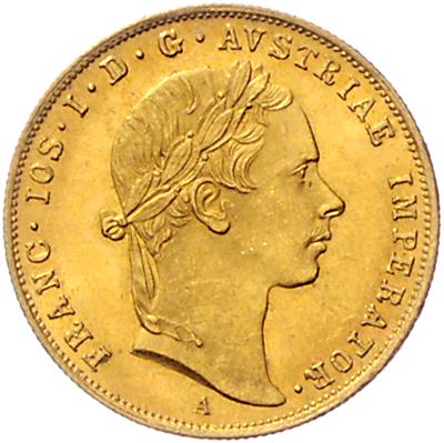 Franz Josef I. GOLD - Münzen, Medaillen und Papiergeld