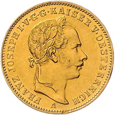 Franz Josef I. GOLD - Mince, medaile a papírové peníze