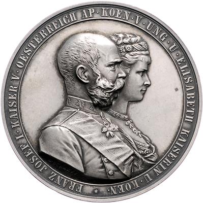 Franz Josef I. und Elisabeth - Mince, medaile a papírové peníze