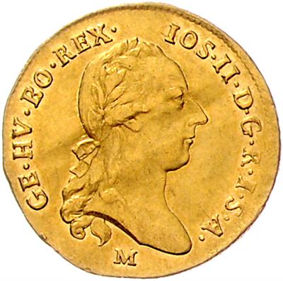 Josef II. GOLD - Mince, medaile a papírové peníze