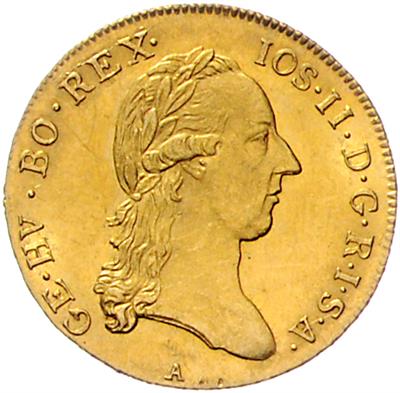 Josef II. GOLD - Münzen, Medaillen und Papiergeld