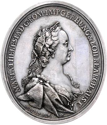 Maria Theresia und Franz I. Stefan - Coins, medals and paper money