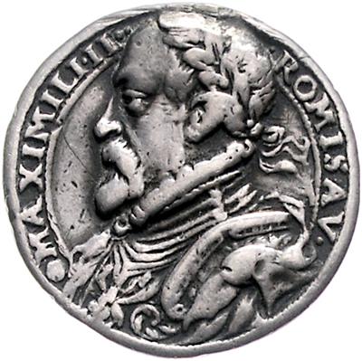 Maximilian II. - Coins, medals and paper money