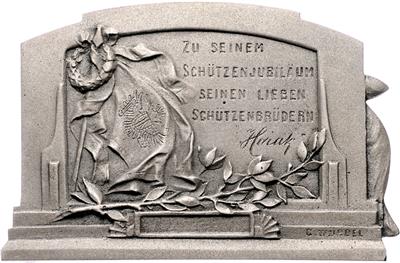 Wiener Schützenverein - Mince, medaile a papírové peníze