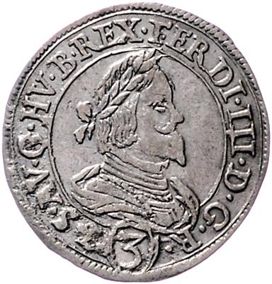 Ferdinand III. - Mince, medaile a papírové peníze