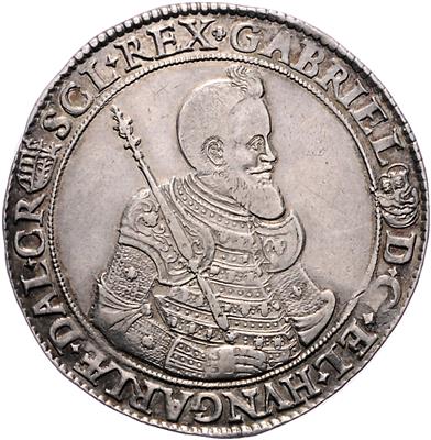 Gabriel Bethlen 1613-1629 - Mince, medaile a papírové peníze