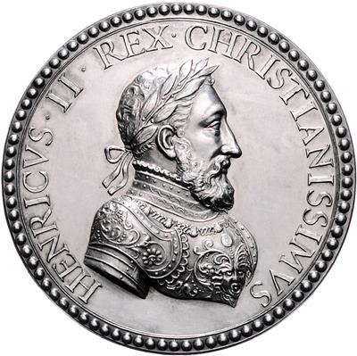 Henri II. 1547-1559 - Münzen, Medaillen und Papiergeld