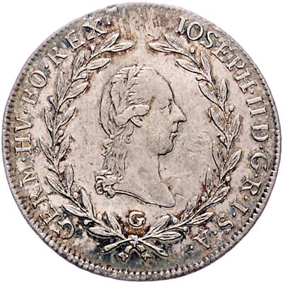 Josef II. - Monete, medaglie e cartamoneta