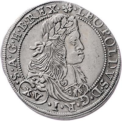 Leopold I. - Coins, medals and paper money