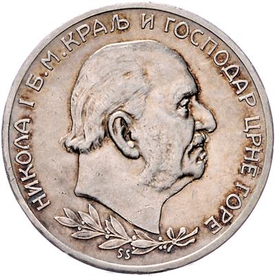 Montenegro, Nikolaus I. 1860-1918 - Münzen, Medaillen und Papiergeld