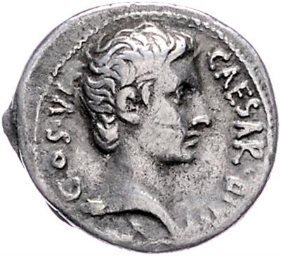 Octavianus/ Augustus 27v.-14 n. C. - Münzen, Medaillen und Papiergeld