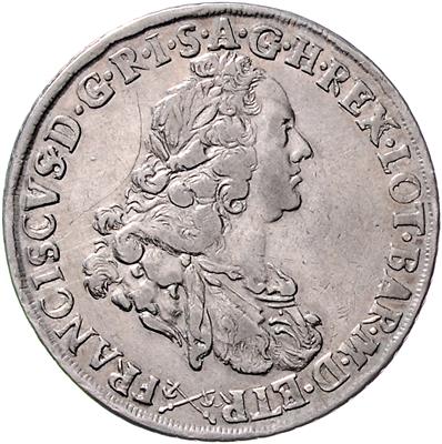 Toskana, Franz II. von Lothringen 1737-1765 - Mince, medaile a papírové peníze