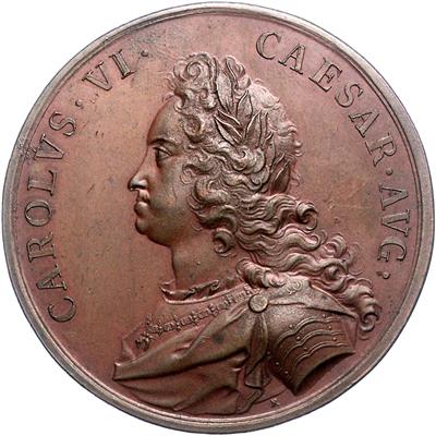 Auf die Errichtung des Münzkabinetts in Wien 1717 - Münzen, Medaillen und Papiergeld