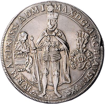 Eh. Maximilian als Hochmeister des deutschen Ordens - Monete, medaglie e cartamoneta