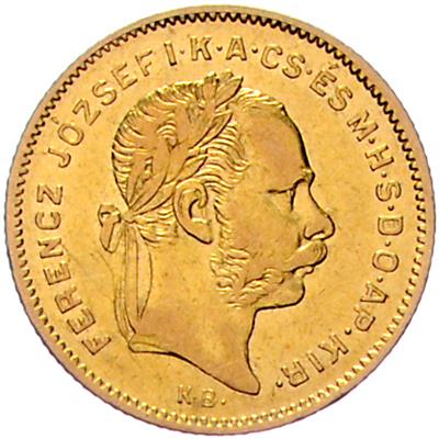 Franz Josef I. GOLD - Mince, medaile a papírové peníze