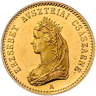 Franz Josef I. und Elisabeth GOLD - Münzen, Medaillen und Papiergeld