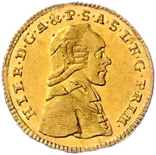 Hieronymus v. Colloredo GOLD - Münzen, Medaillen und Papiergeld