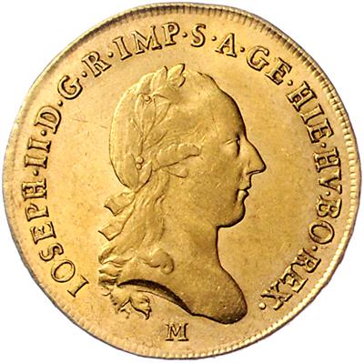 Josef II. GOLD - Münzen, Medaillen und Papiergeld