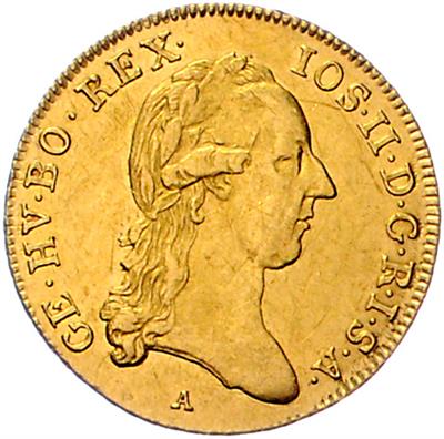 Josef II. GOLD - Coins, medals and paper money