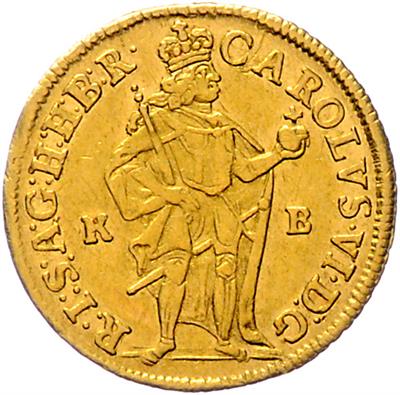 Karl VI. GOLD - Mince, medaile a papírové peníze