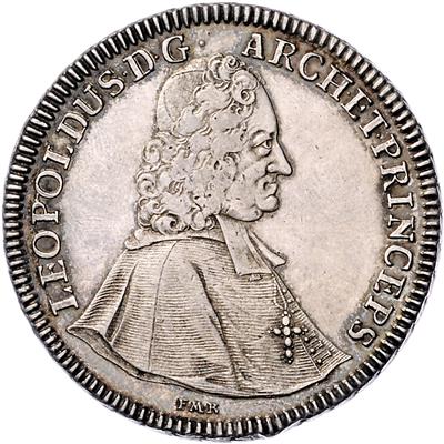 Leopold Anton v. Firmian - Münzen, Medaillen und Papiergeld