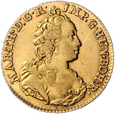 Maria Theresia GOLD - Münzen, Medaillen und Papiergeld