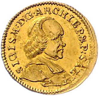Sigismund v. Schrattenbach GOLD - Münzen, Medaillen und Papiergeld