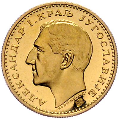 Alexander I. 1921-1934 GOLD - Münzen, Medaillen und Papiergeld