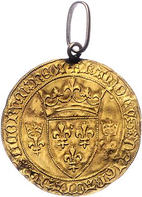 Charles VII. 1422-1461 GOLD - Münzen, Medaillen und Papiergeld