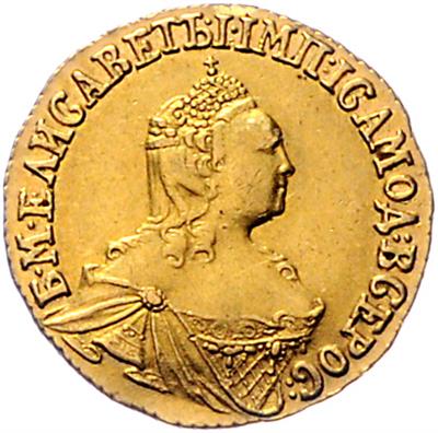 Elisabeth 1741-1762 GOLD - Monete, medaglie e cartamoneta