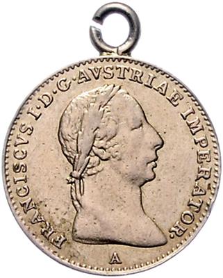 Franz II./I. - Mince, medaile a papírové peníze