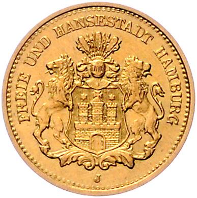 Hamburg, GOLD - Münzen, Medaillen und Papiergeld