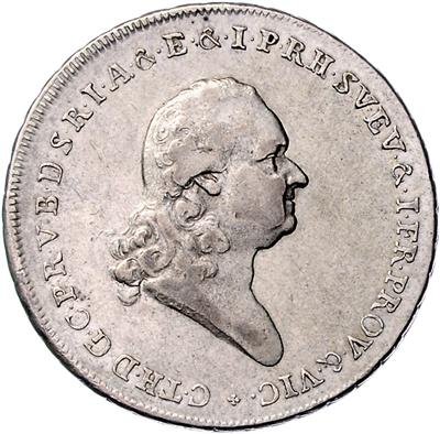Kurfürst Karl Theodor 1777-1799 - Münzen, Medaillen und Papiergeld