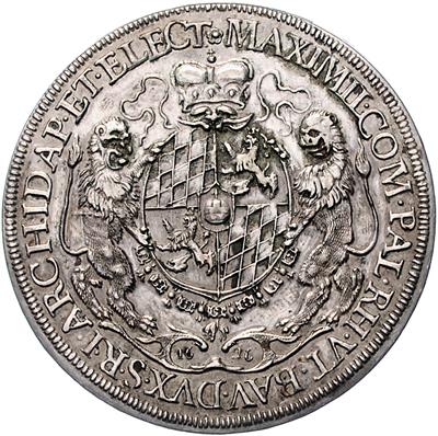 Kurfürst Maximilian I. 1623-1651 - Münzen, Medaillen und Papiergeld