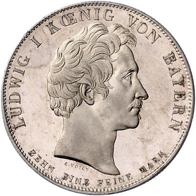 Ludwig I. 1825-1848 - Mince, medaile a papírové peníze