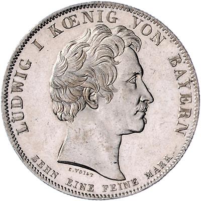 Ludwig I. 1825-1848 - Münzen, Medaillen und Papiergeld