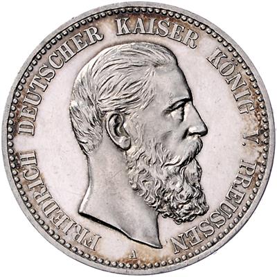 Preussen, Friedrich III. 1888 - Coins, medals and paper money