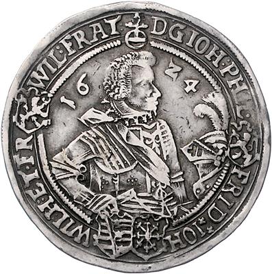 Sachsen-Altenberg, Johann Philipp und seine 3 Brüder 1603-1625 - Coins, medals and paper money